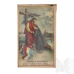 1907 Patriotic Picture Poland in Shackles, Prayer for the Freedom of the Fatherland