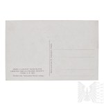 II RP Postcard TSL With an Eagle from the Times of the Reign of Wladyslaw Lokietek - Cracow - Folk School Society