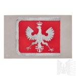 II RP Postcard TSL Eagle from the Bandery of the Polish Fleet from the Times of the Reign of Augustus Saxon - Cracow 1209 / 39