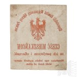 II Republic Patriotic Fundraising Brick Support of the Country Polish-Bolshevik War - Citizens