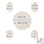 WWI/Poland Stamps/Questionnaire Stamps "Cracow for the Hungry in Warsaw".