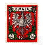 II RP Postage Stamp TSL - Stamp on the Occasion of the 123rd Anniversary of the May 3 Constitution - People