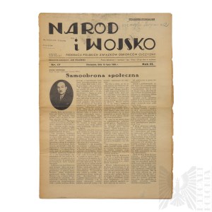 II RP Gazeta Naród i Wojsko Nr 17