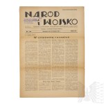 II RP Gazeta Naród i Wojsko No. 33 - Main Board of the Federation of Polish Unions of Defenders of the Fatherland