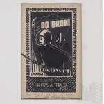 Home Army/Conspiracy/PRC R. Grodzinski, Exlibris "Do Broni Zwarci AKowcy" Conspiracy