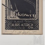 Home Army/Conspiracy/PRC R. Grodzinski, Exlibris "Do Broni Zwarci AKowcy" Conspiracy