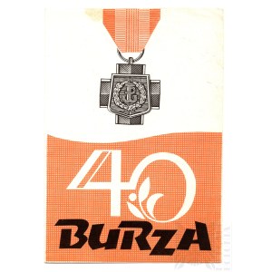 PRL Broszura 40-lecie Akcji Burza - Informacje o Armii Krajowej