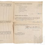 PRL Kwestionariusz W Sprawie Strat Wojennych Wystawiony Przez Generała Kazimierza Jacynika Były Dowódca 8 Dywizji Piechoty