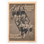 Third Reich Hitlerjugend Savings Budget Information Sheet HJ