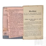 Cesarstwo Niemieckie Książeczka Wojskowa Militarpak - Walki we Polsce i Francji - Wilno, Mazury, Augustowo,, Lotarynka, Somma, Niemien