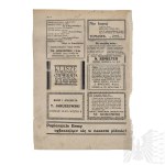 II RP Gazeta Antysemicka “BAT” - Poznań - BIĆ ŻYDA! NIE WOLNO!|