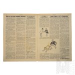 II RP Anti-Semitic Newspaper "SZABES KURJER" - "Jews are the sowers of moral decay".