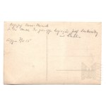 WW1 - Lancer of the 2nd Lancer Regiment of the Legions with Prussian Soldiers in Minsk Mazowiecki (Novo-Minsk) Station, Jozef Laskowski of Lublin. 1915, Tapestry, Saber