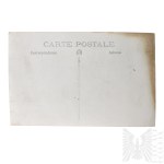 II RP Photograph of Soldiers of the Blue Army With a Banner - General Haller