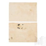 II RP Two Photos Showing the Monument to the Fallen for the Fatherland - Warsaw