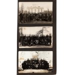 II RP Card with Three Photographs of Polish Army Soldiers - Polish Soldier