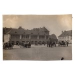 II RP Photography of Vehicles and Artillery Department of the Polish Army - Torun Barracks Sobieski Street (Appel Square?).