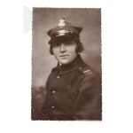 II RP Studio Photography of Girls in Uniform - 28th Kaniowski Rifle Regiment - Uniform wz.19, Rogatywka wz.19