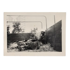 II RP-Kampania Wrześniowa 1939 Fotografia Polskich Jeńców Wojennych - Virtuti Militari