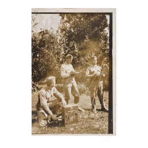 II RP Fotografia Łączność Polska Ćwiczenia Skrzynie i Wyposażenie KOP (?)