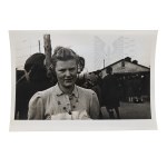 PSZnZ Press Photo Liberation of Oberlangen Camp - Home Army/1 Armored Division/Warsaw Uprising.