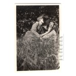 III Rzesza Romantyczne Fotografie Żołnierza Wehrmachtu z Dziewczyną