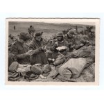 [WAFFEN SS] Third Reich Photograph of Waffen SS Soldiers During a Trench Service.