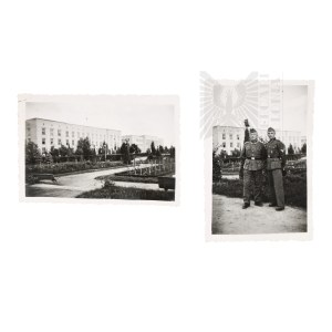 [BIAŁYSTOK] III Rzesza Dwie Fotografia Białegostoku Podczas Okupacji Niemieckiej - Pląty Białystok