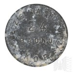 II RP Żeton 20 Groszy - 24 Baon “Sejny” Korpus Ochrony Pogranicza KOP