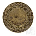 II RP Plate with an Image of the Ship MS Piłsudski