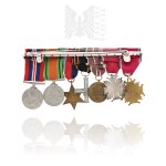 PSZnZ Szpanga Odznaczeń Po Żołnierzu 1 Dywizji Pancernej - Złoty Krzyż Zasługi (Picchiani Barlacchi) , Medal Wojska, Krzyż 1 Dywizji Pancernej - Władysław Wolański