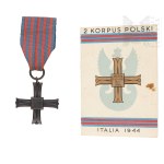 PSZnZ Monte Cassino Commemorative Cross with Legitimation Number "41141" - 11th Communications Battalion