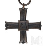 PSZnZ Monte Cassino Commemorative Cross with Legitimation Number "41141" - 11th Communications Battalion