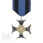 PSZnZ Miniature Silver Cross Virtuti Militari 5th Class - Spink & Son