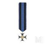 PSZnZ Miniature Silver Cross Virtuti Militari 5th Class - Spink & Son