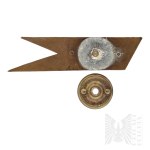 PSZnZ Enameled Gendarmerie Collar pennant - F M Lorioli