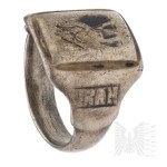 [SILVER] PSZnZ Commemorative Signet Iran 1943