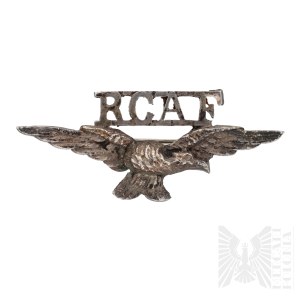 [SREBRO] Kanada/PSZnZ Broszka Sweetheart Royal Canadian Air Force , Lotnictwo