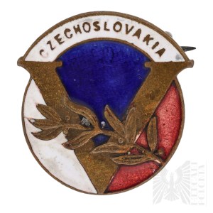 Czechosłowacja/2WŚ Odznaka Free Czech Victory 1941