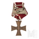 PRL Cross of Valour 1944 Moscow Mechanical Matrix Works - Soviet Pattern Suspension - L3 (Sparrowhawk)