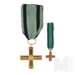 PRL Partisan Cross with Miniature.
