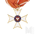 PRL Order of Polonia Restituta Third Class with Box - State Mint - Early Version, Order of Polonia Restituta.