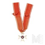 PRL Order Polonia Restituta III Klasy z Pudełkiem - Mennica Państwowa - Wczesna Wersja, Order Odrodzenia Polski