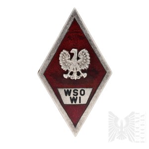 PRL Odznaka Absolwenta Wyższa Szkoła Oficerska Inżynierii Wojskowej WSOWI