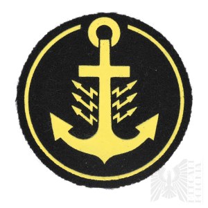 PRL - Odznaka Specjalisty Marynarki Wojennej Naszywka Radiotelegrafista