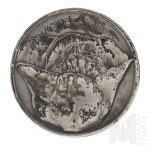 [SILVER 916] Commemorative Medal Commemorative 40th Anniversary of the Battle of Monte Cassino Czestochowa 1984