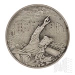 [SILVER 916] Commemorative Medal Commemorative Medal 40th Anniversary of the Warsaw Uprising 1984