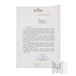 III RP Zestaw Pamiątek Kombatanckich Powstaniec Warszawski Jerzy Jeżewski - Armia Krajowa