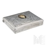 USSR Trench Art Handmade Cigarette Box.