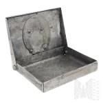 ZSRR Sztuka Okopowa Ręcznie Wykonana Papierośnica